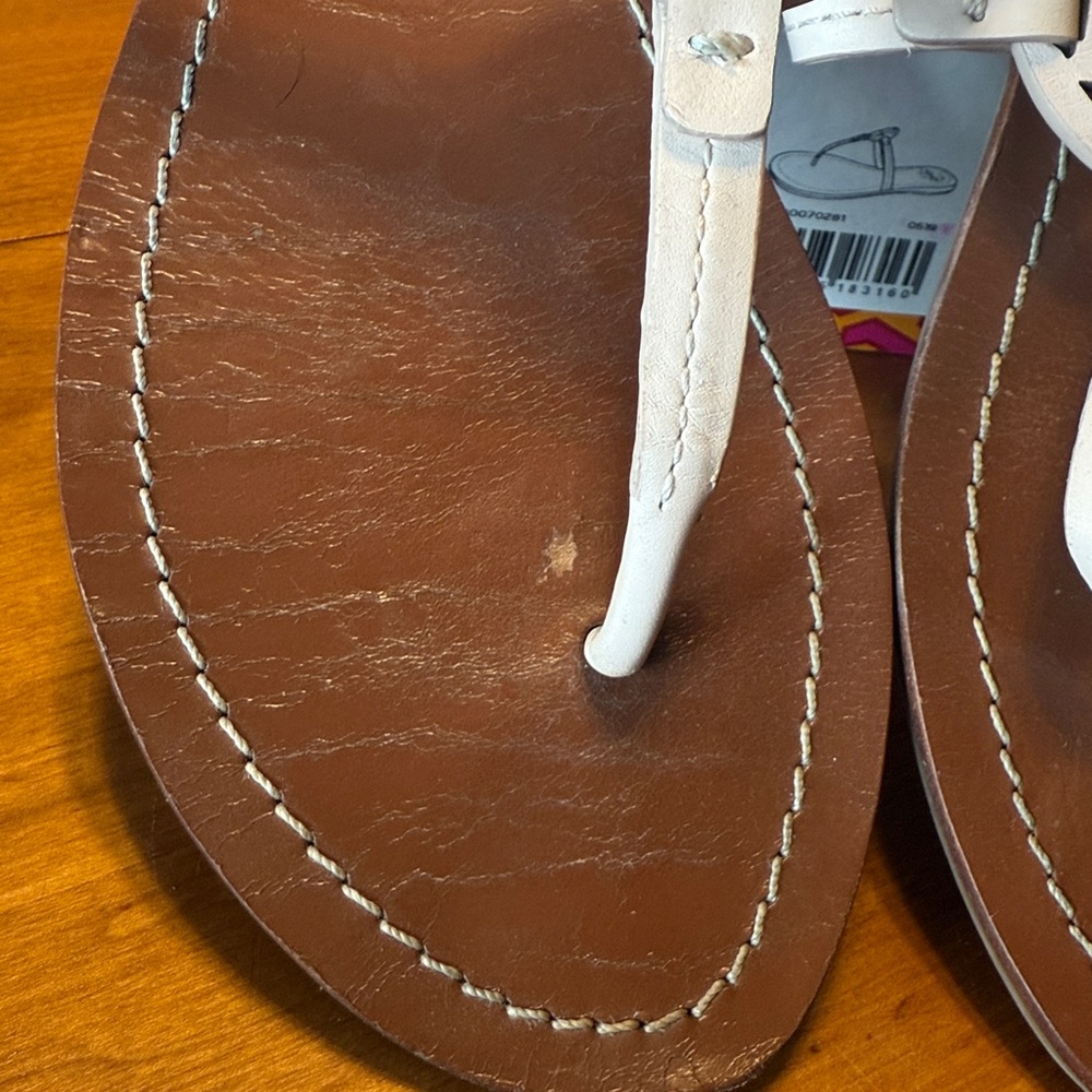 Tory Burch Ballet Pink Gabriel Flat Thong Sandals - Picture 5 of 8